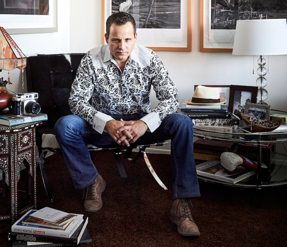 Werner Segarra Portrait of Werner Segarra inside a room looking directly at camera