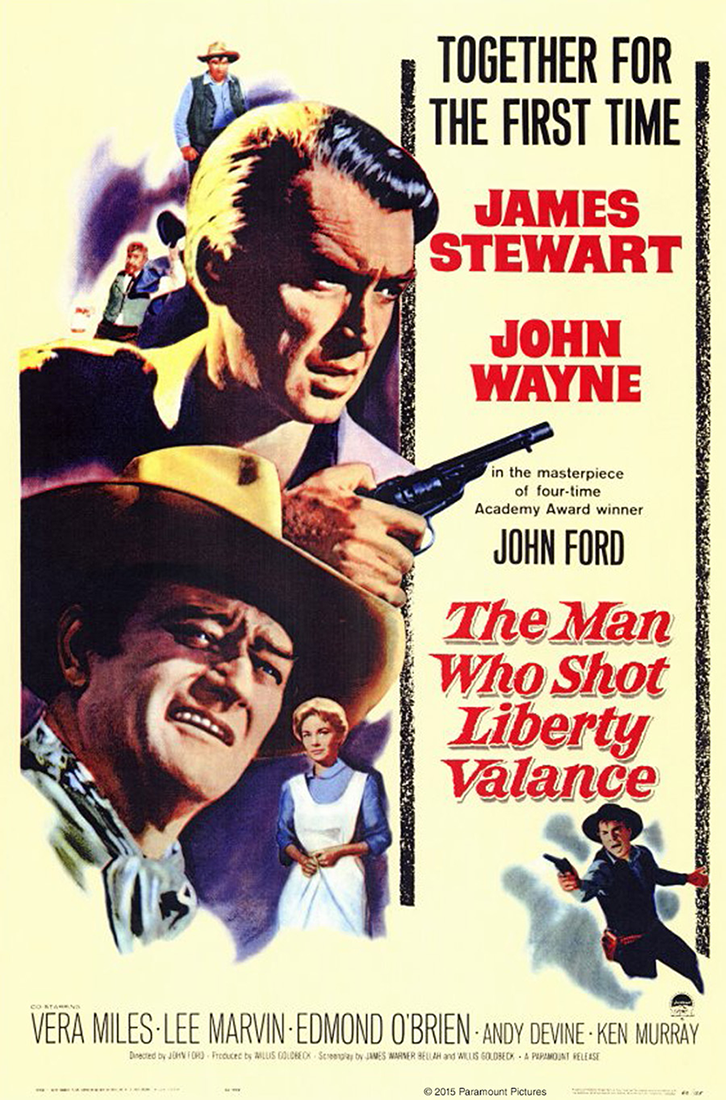 The Man Who Shot Liberty Valance movie poster