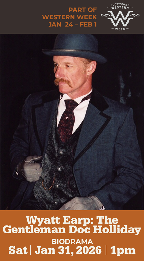 Wyatt Earp: The Gentleman Doc Holliday BioDrama