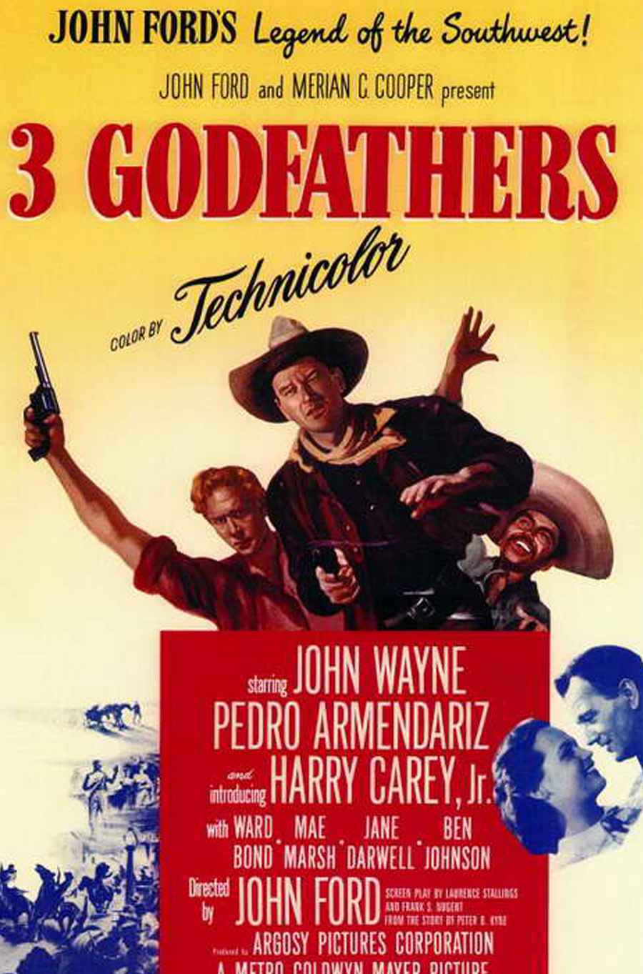 Annual Holiday Movie: “3 Godfathers” (1948)